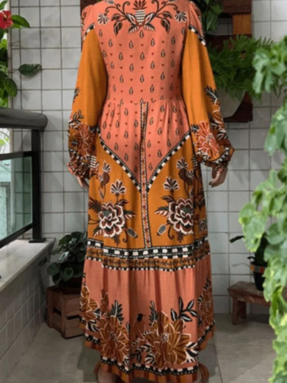 Rare Fabulous FARM Rio Ainika Flora Maxi Dress XS NWT - Brazil Line Exclusive!!! - Picture 6 of 8